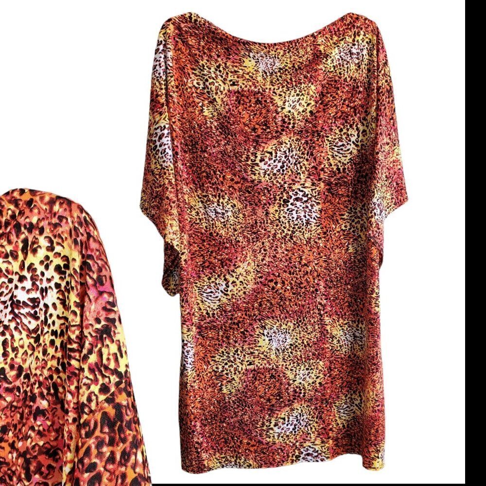 FRESH OF LA BATWNG SLEEVE DRESS SIZE 2X